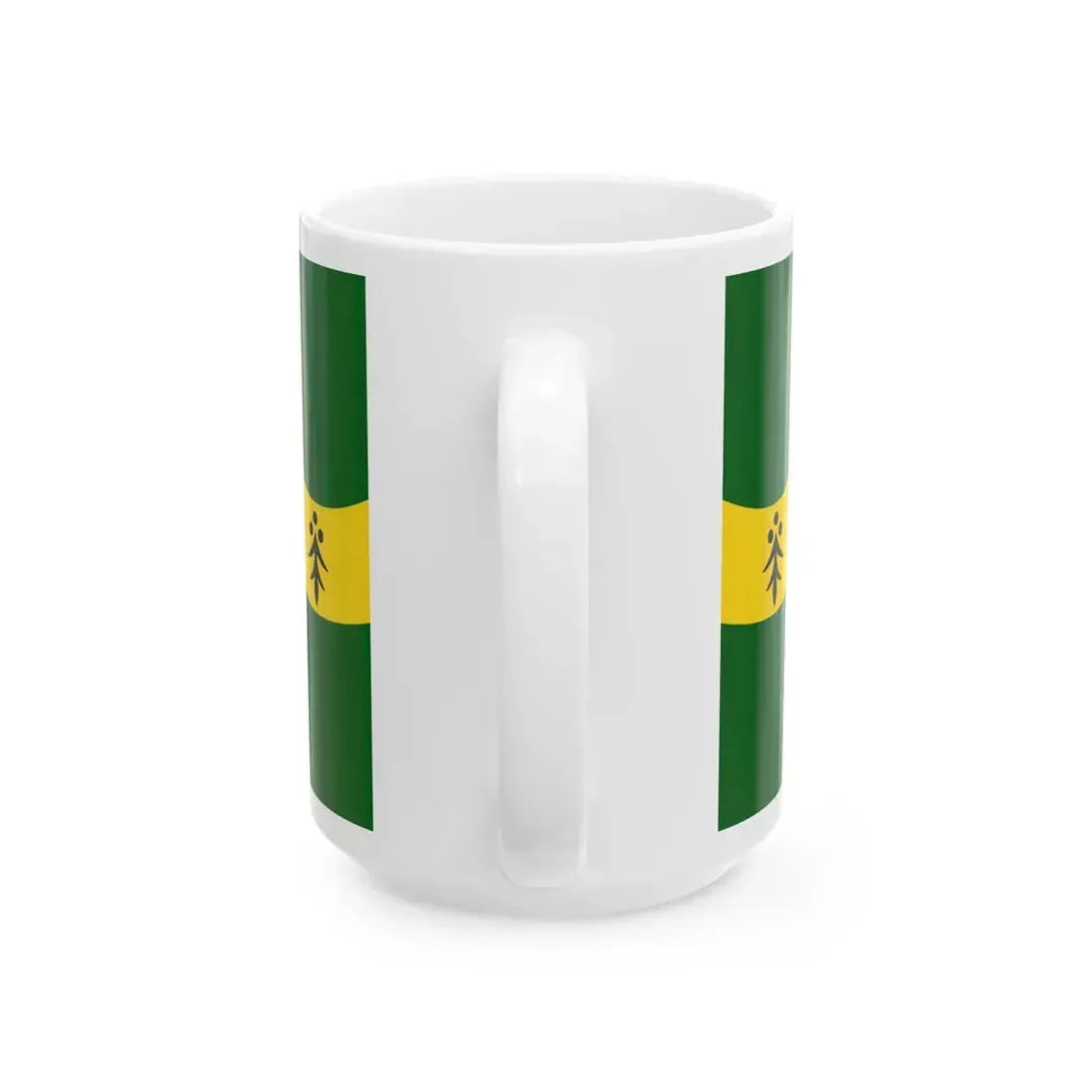 Flag of Nepean Ontario (Canada) White Coffee Mug - Go Mug Yourself