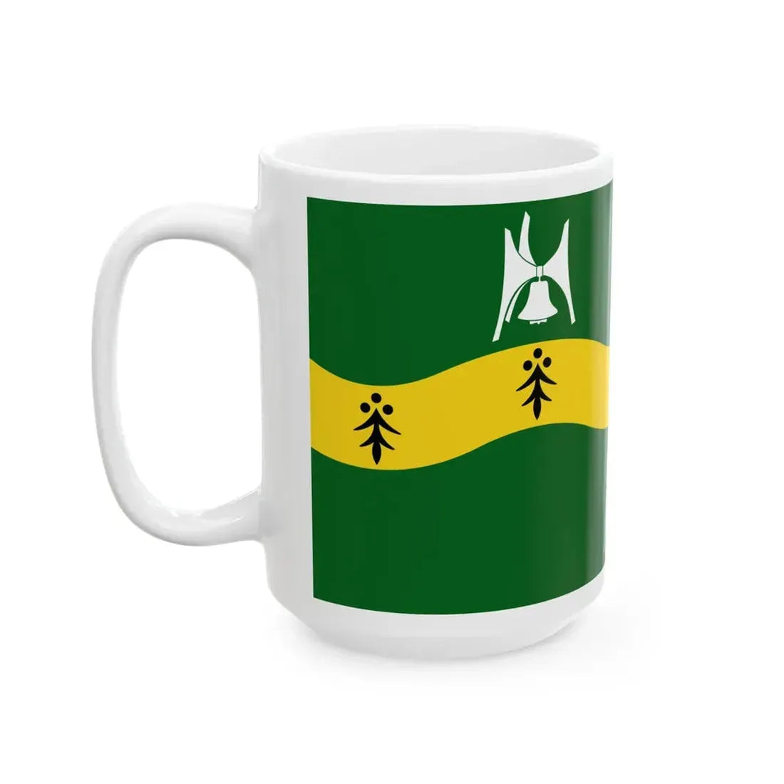 Flag of Nepean Ontario (Canada) White Coffee Mug - Go Mug Yourself