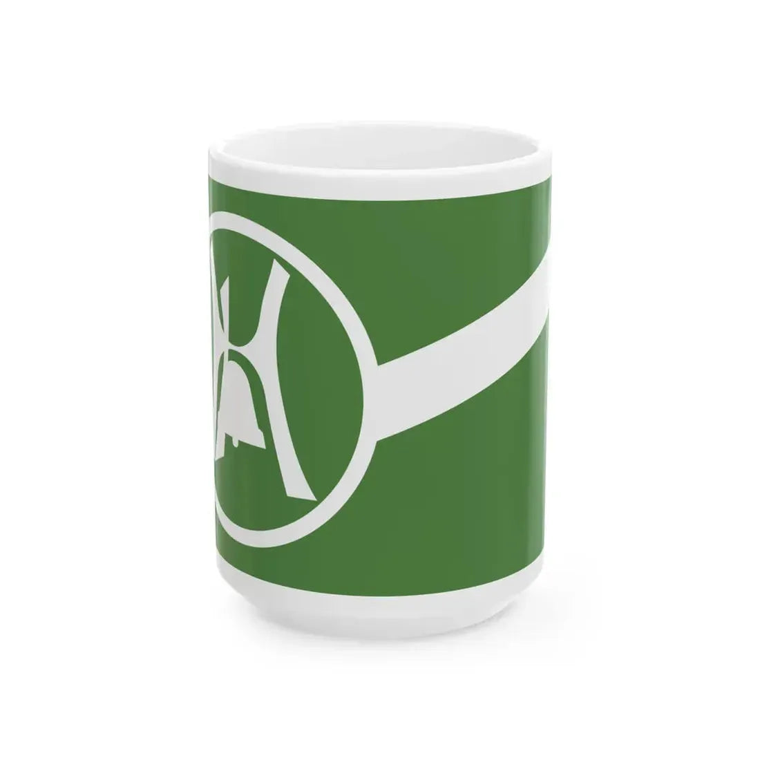 Flag of Nepean Township Ontario (Canada) White Coffee Mug 15oz - Go Mug Yourself