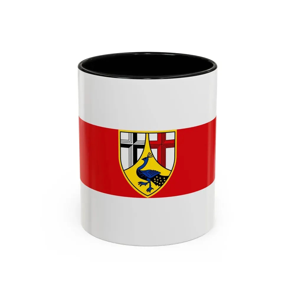 Flag of Neuwied Germany - Accent Coffee Mug 11oz Black - Go Mug Yourself