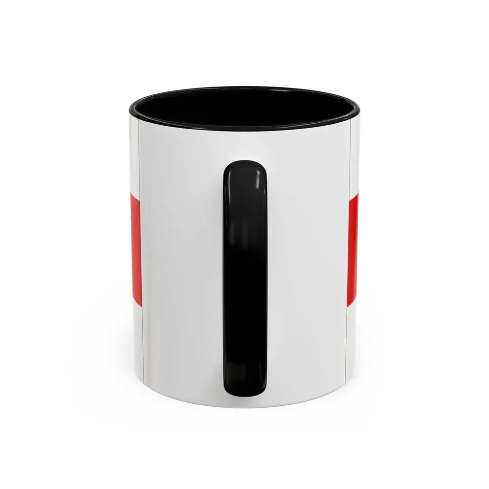 Flag of Neuwied Germany - Accent Coffee Mug - Go Mug Yourself