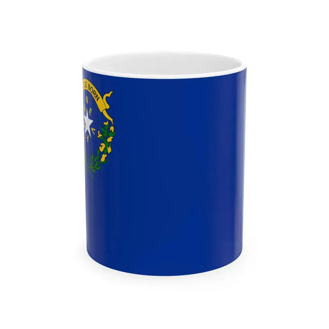 Flag of Nevada 1929-1991 (United States) White Coffee Mug 11oz - Go Mug Yourself