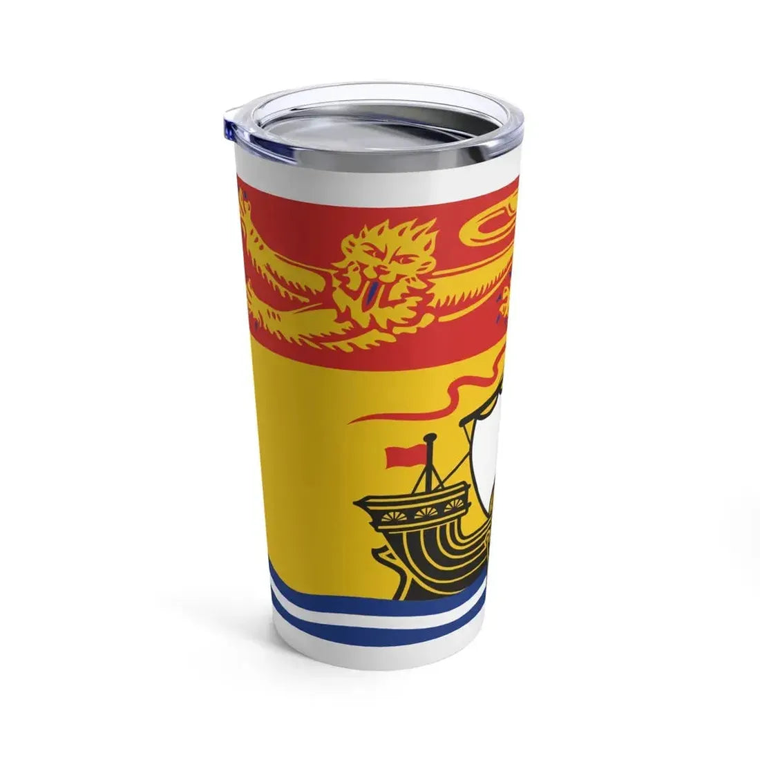 Flag of New Brunswick Canada - Tumbler 20oz - Go Mug Yourself