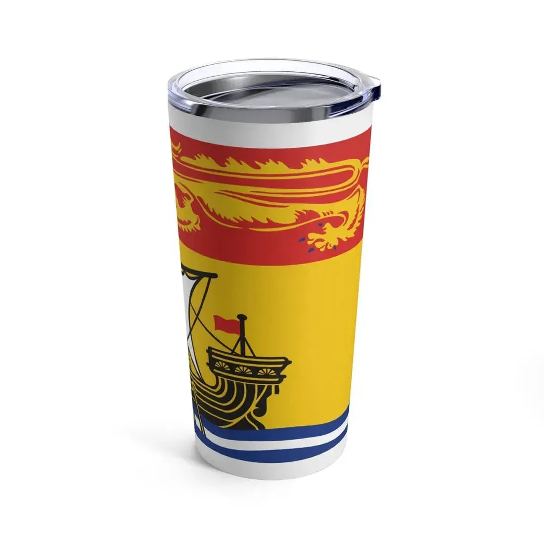 Flag of New Brunswick Canada - Tumbler 20oz - Go Mug Yourself