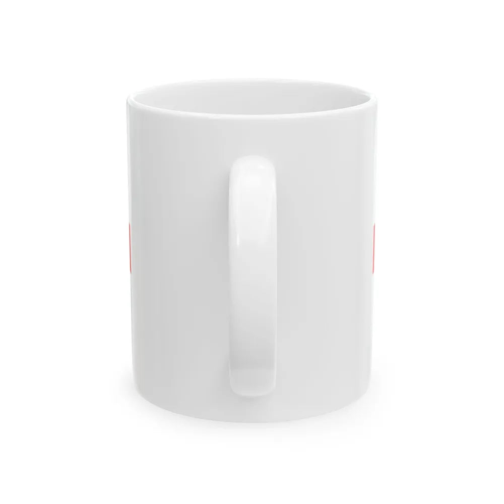 Flag of New England 1686 (United States) White Coffee Mug - Go Mug Yourself