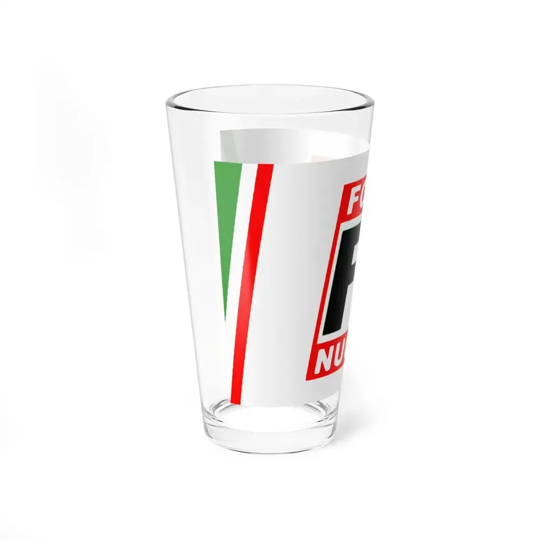 Flag of New Force Italy alternative (Italy) Pint Glass 16oz - Go Mug Yourself