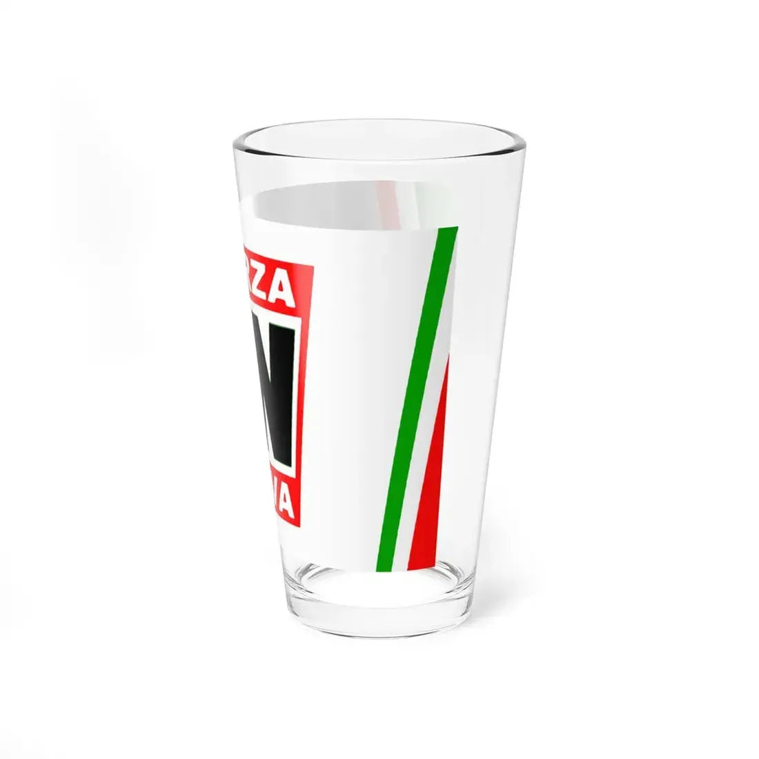 Flag of New Force Italy alternative (Italy) Pint Glass 16oz - Go Mug Yourself