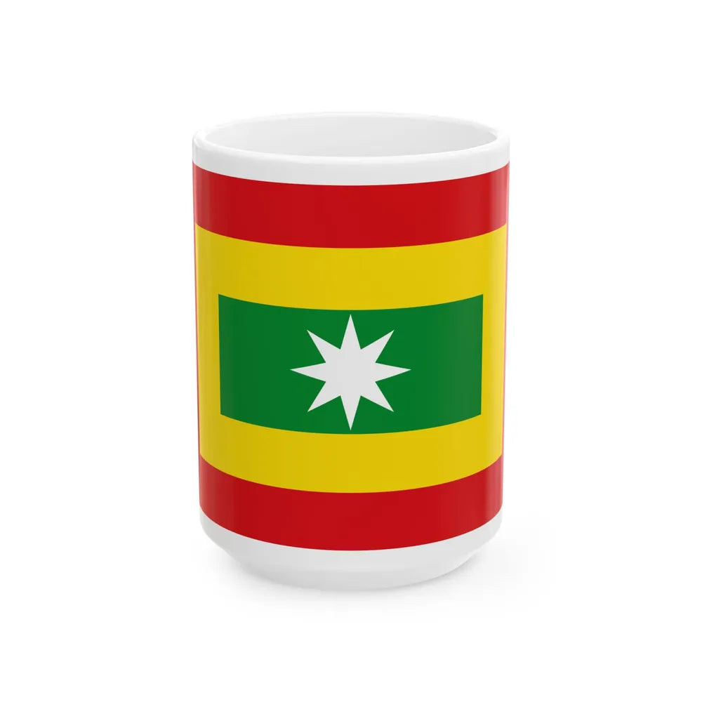 Flag of New Granada 1811-1814 (Colombia) White Coffee Mug 15oz - Go Mug Yourself