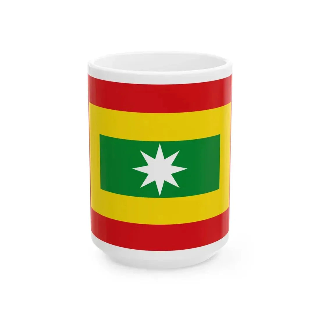Flag of New Granada 1811-1814 (Colombia) White Coffee Mug 15oz - Go Mug Yourself
