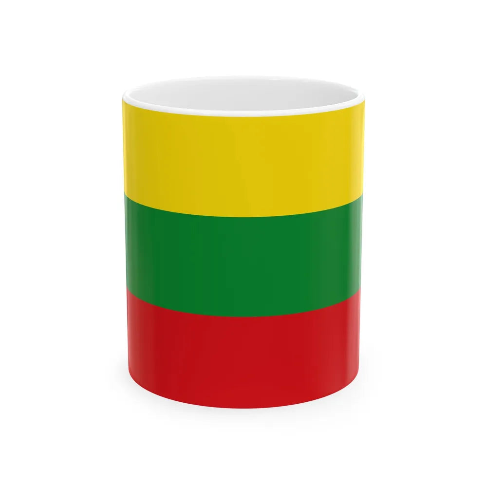 Flag of New Granada 1814-1816 (Colombia) White Coffee Mug 11oz - Go Mug Yourself