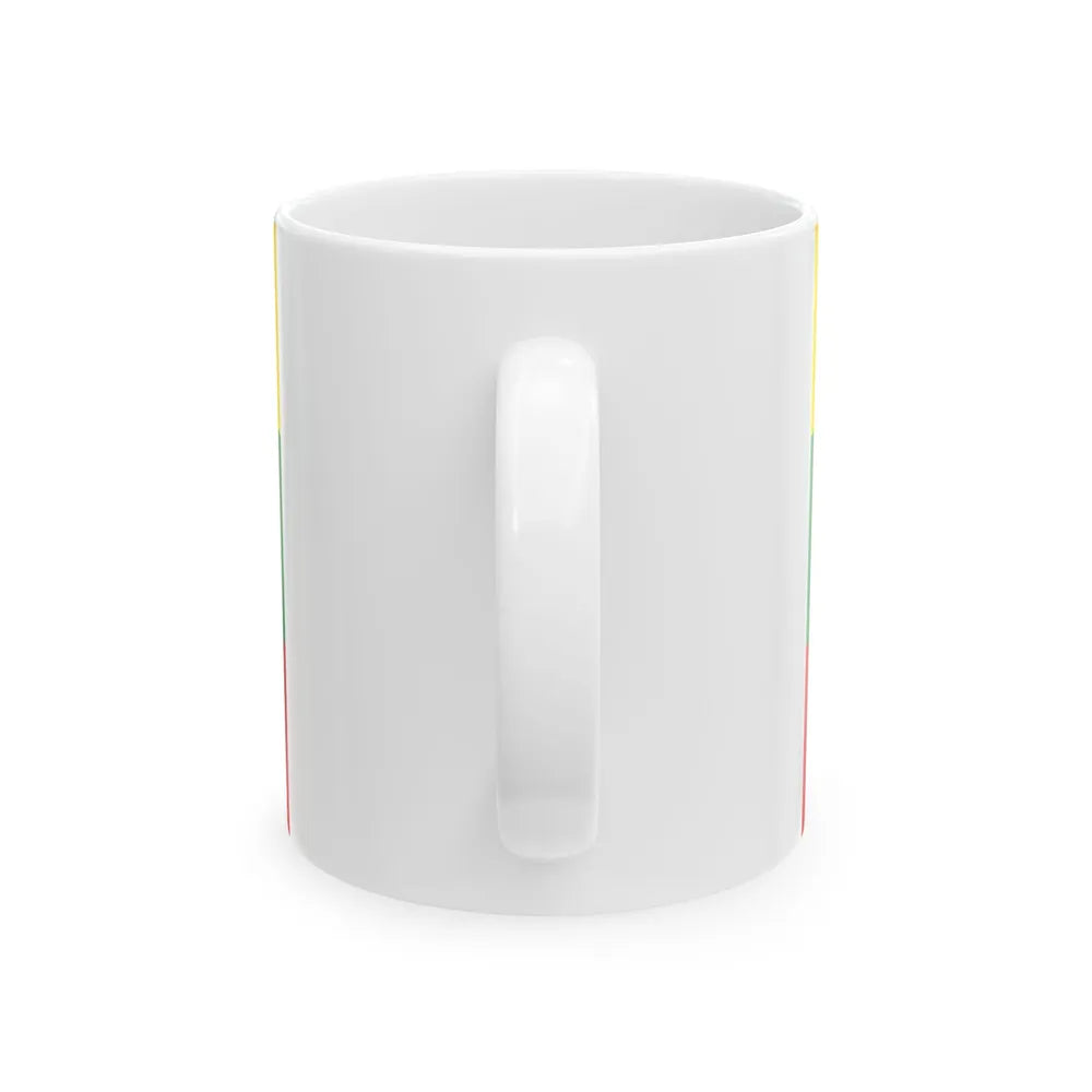 Flag of New Granada 1814-1816 (Colombia) White Coffee Mug - Go Mug Yourself