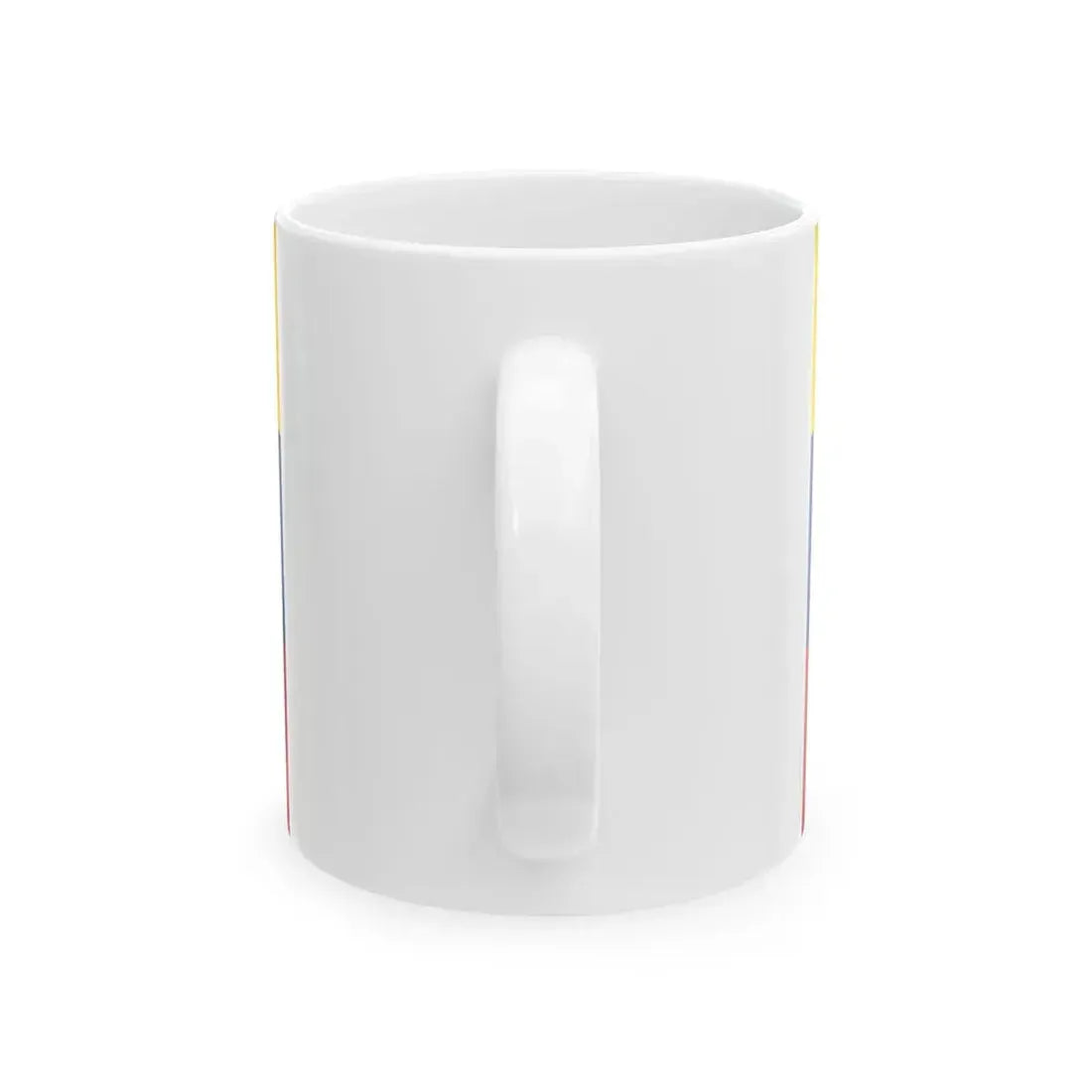Flag of New Granada 1830-1834 (Colombia) White Coffee Mug - Go Mug Yourself
