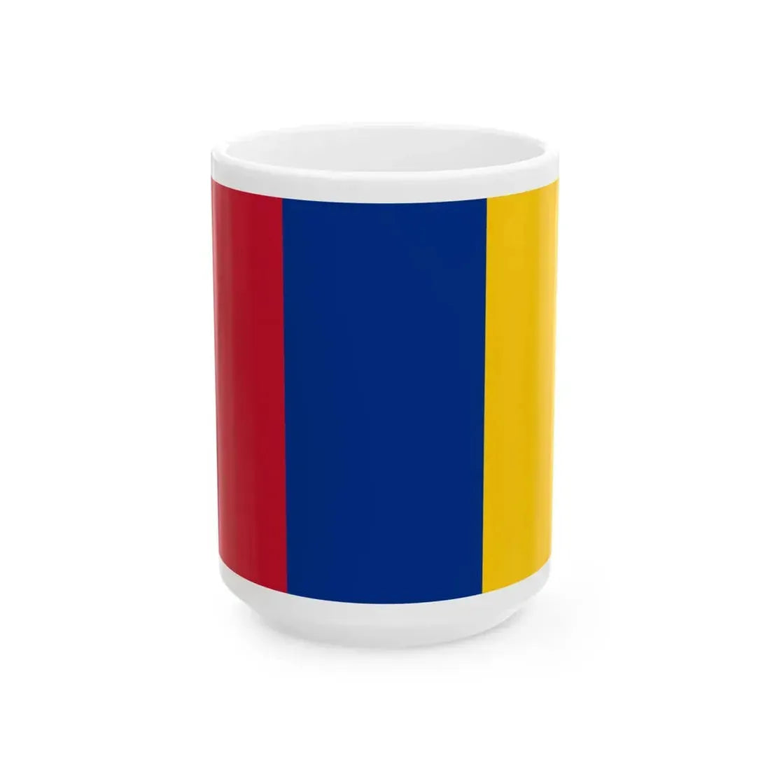 Flag of New Granada (Colombia) White Coffee Mug 15oz - Go Mug Yourself
