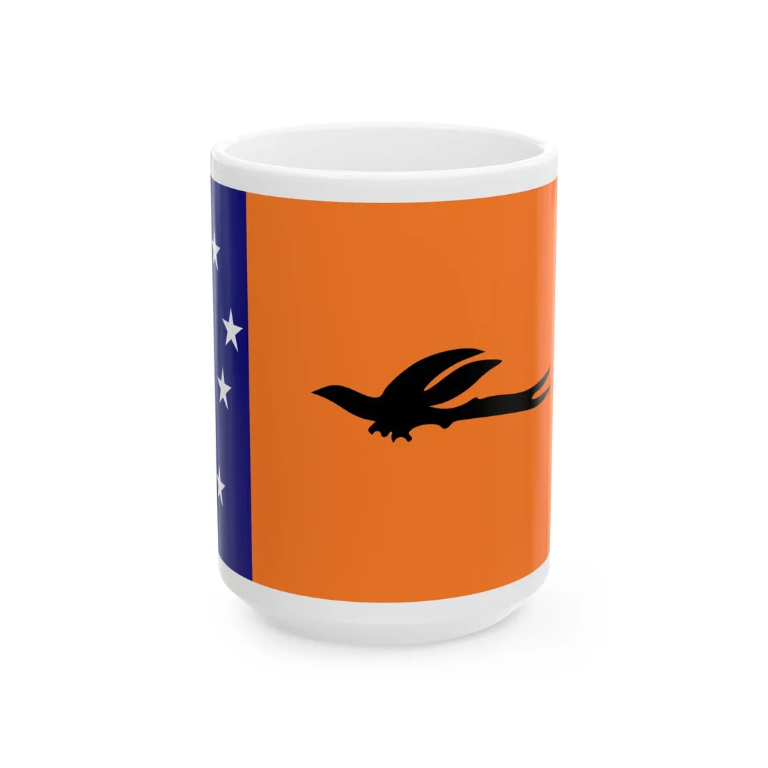 Flag of New Ireland (Guinea) White Coffee Mug 15oz - Go Mug Yourself