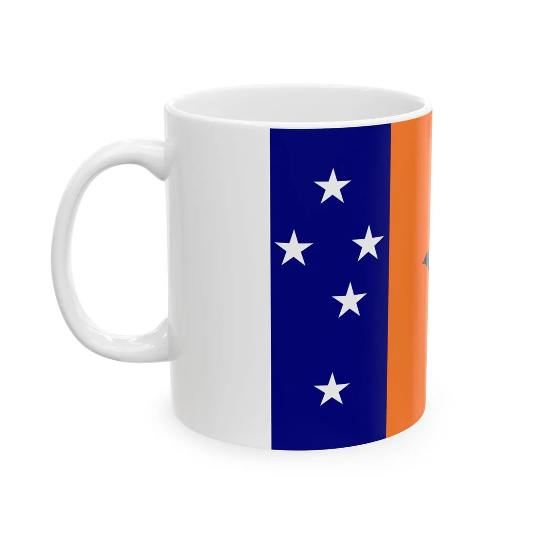 Flag of New Ireland (Guinea) White Coffee Mug - Go Mug Yourself