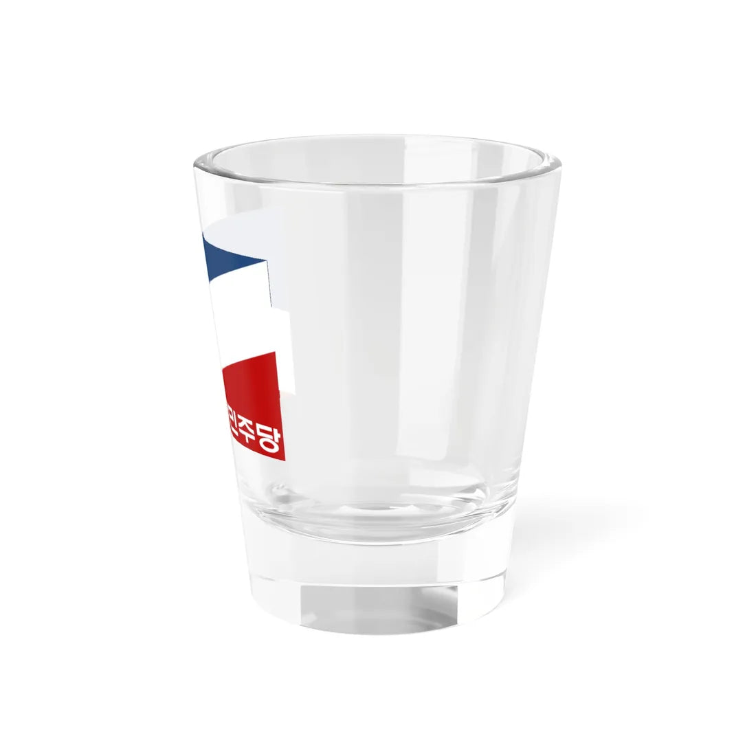 Flag of New Korea Democratic Party (Korea) Shot Glass 1.5oz - Go Mug Yourself