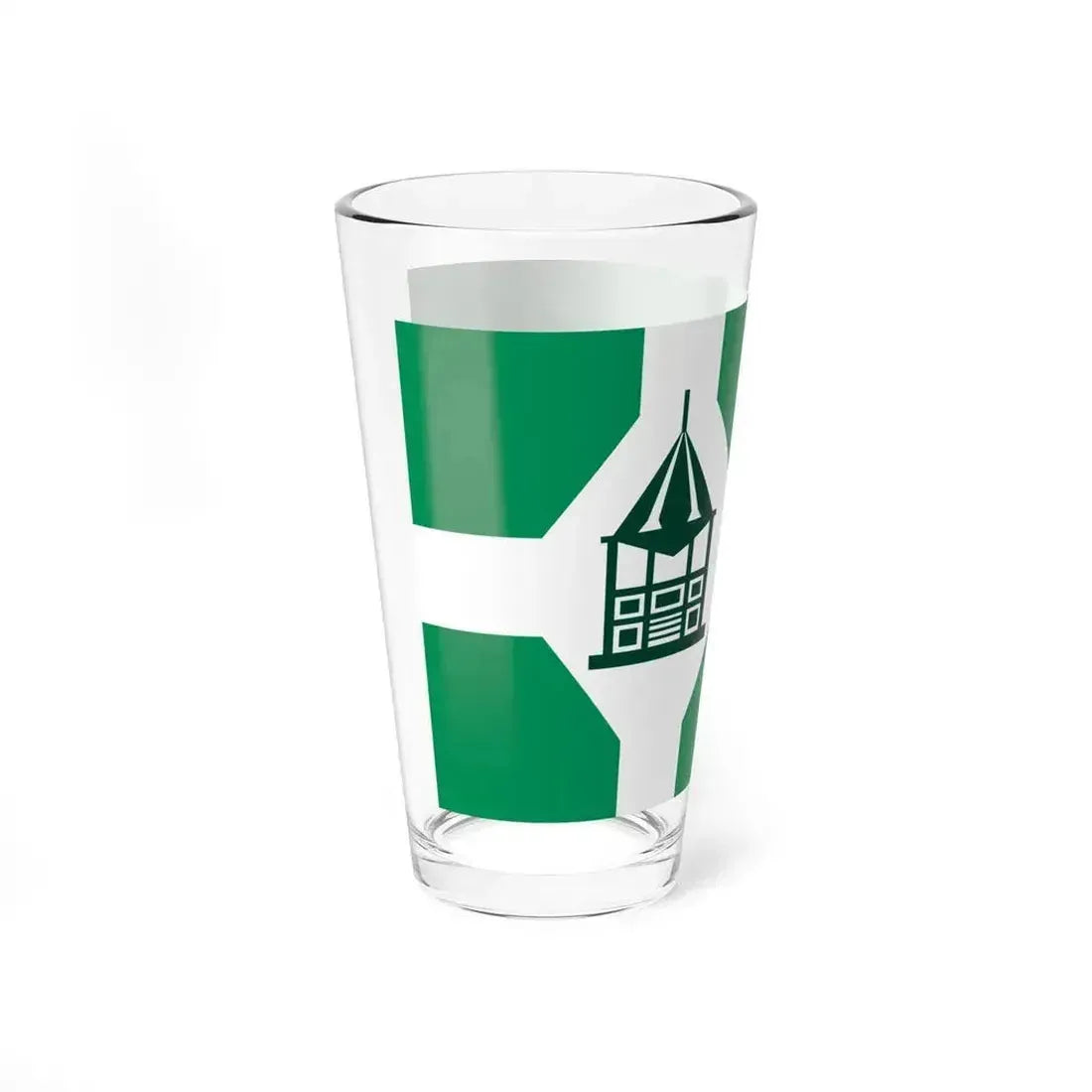 Flag of New Milford, Connecticut - Pint Glass 16oz - Go Mug Yourself