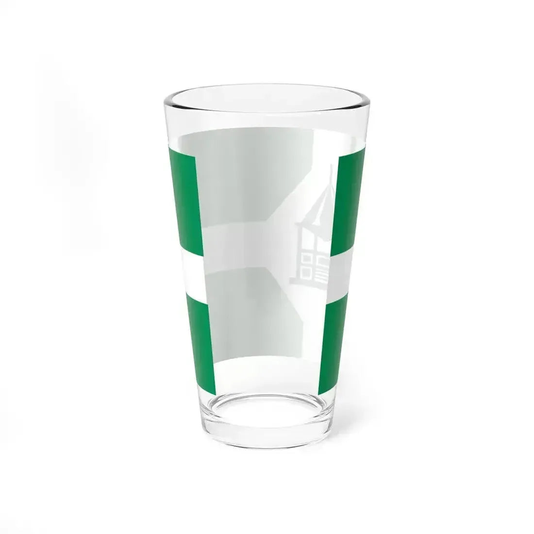 Flag of New Milford, Connecticut - Pint Glass 16oz - Go Mug Yourself