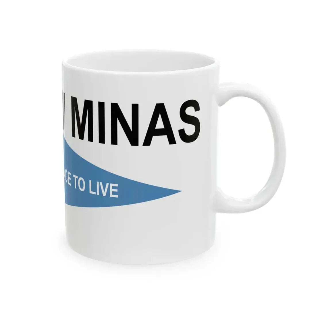 Flag of New Minas Nova Scotia (Canada) White Coffee Mug - Go Mug Yourself