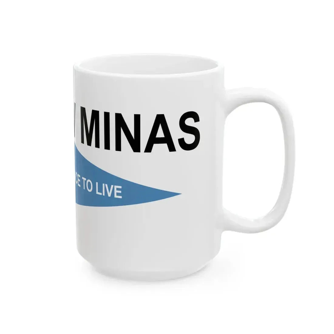 Flag of New Minas Nova Scotia (Canada) White Coffee Mug - Go Mug Yourself