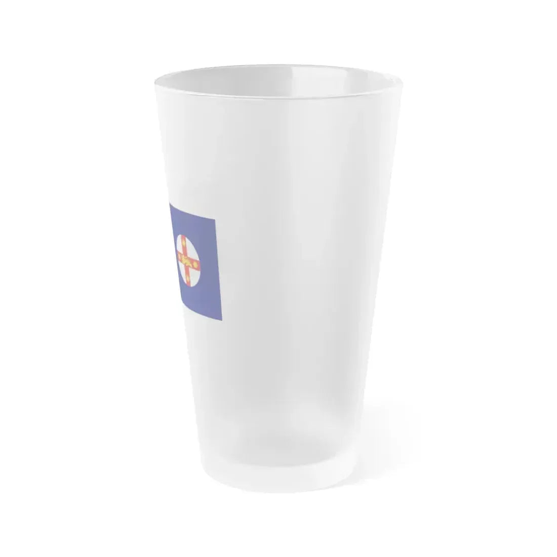Flag of New South Wales Australia - Frosted Pint Glass 16oz - Go Mug Yourself