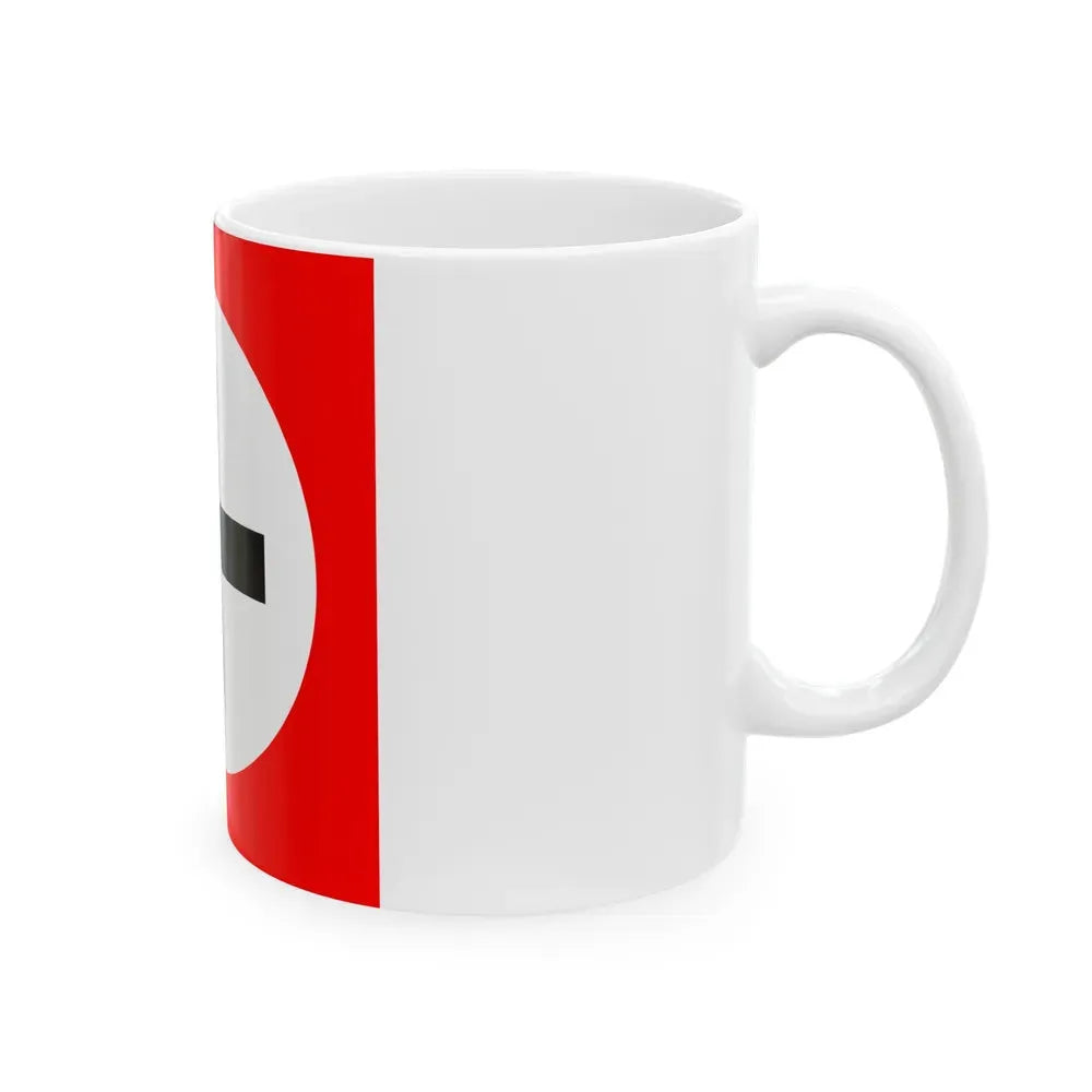 Flag of New Triumph Party - White Coffee Mug - Go Mug Yourself