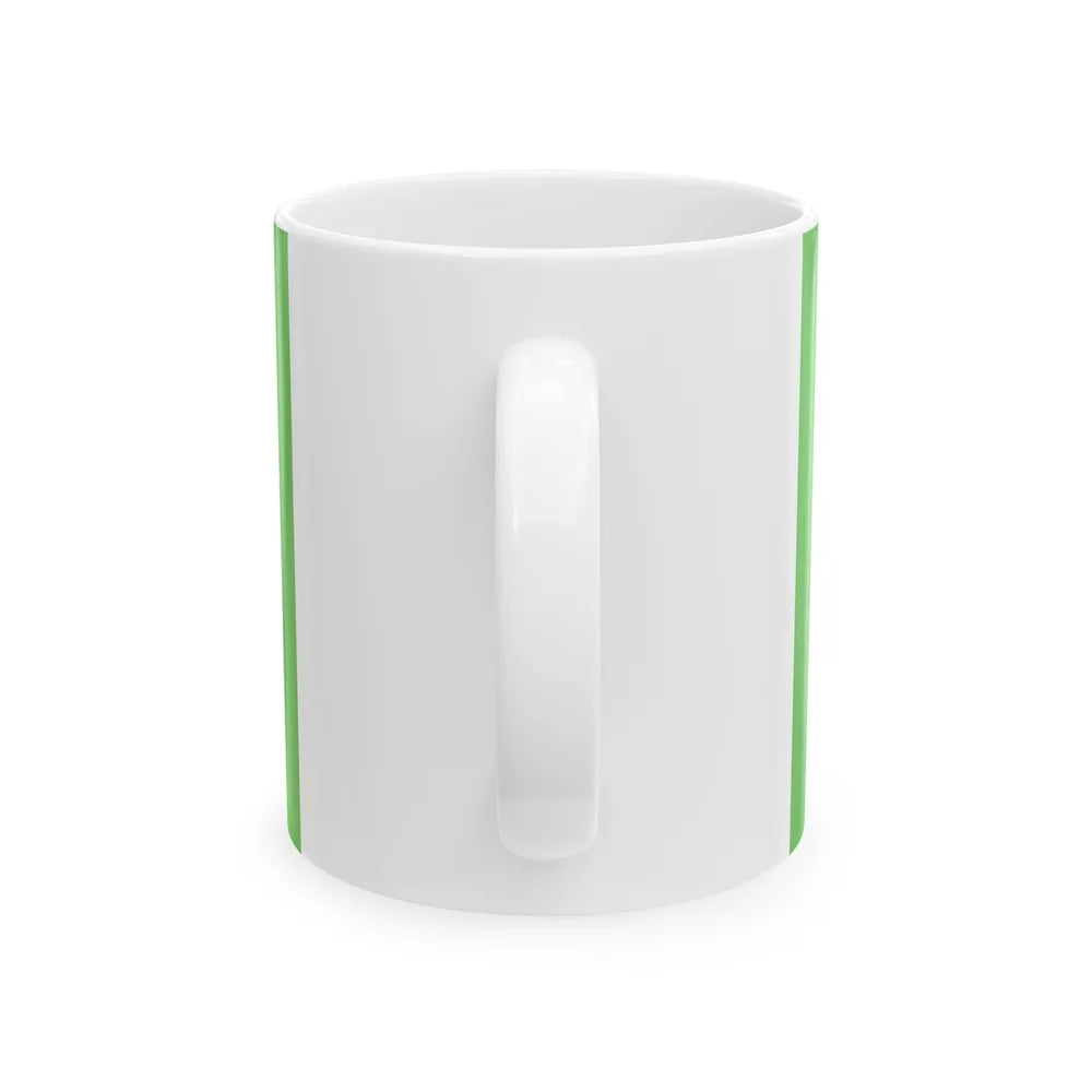 Flag of New Zaire (Congo) White Coffee Mug - Go Mug Yourself