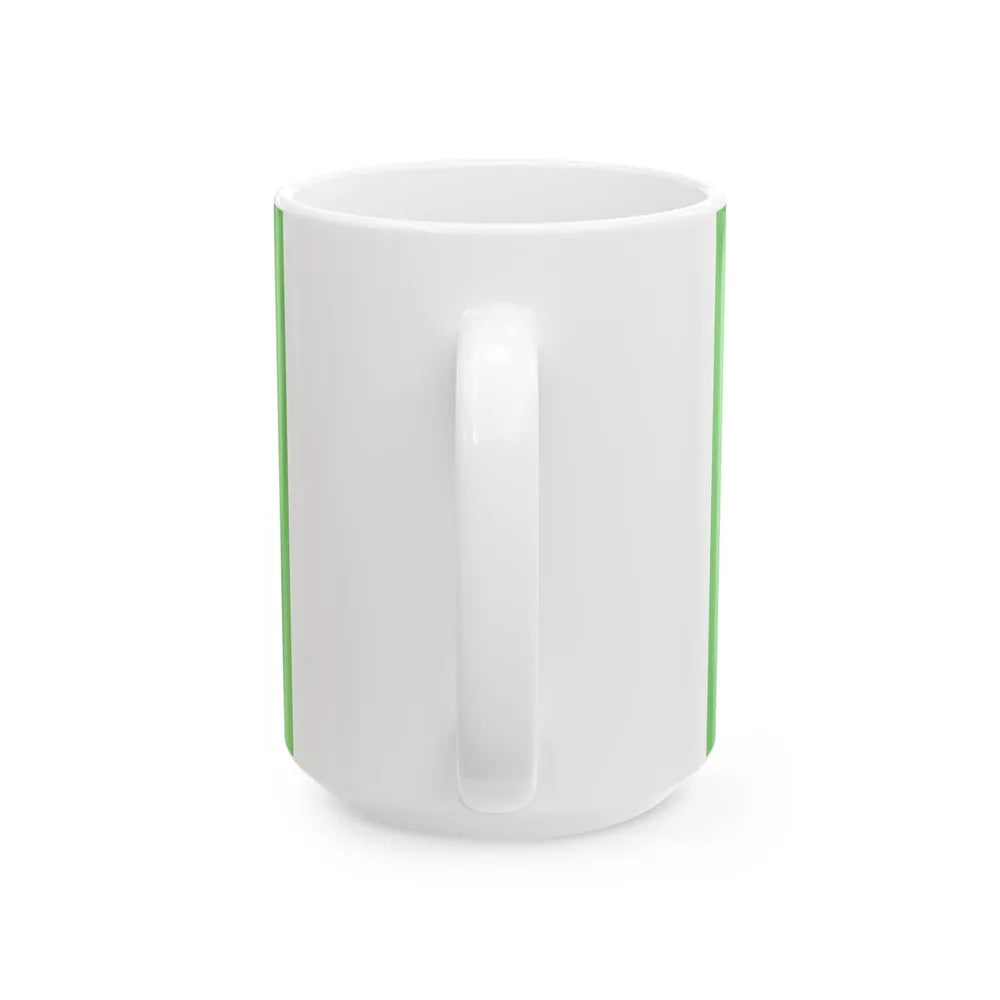 Flag of New Zaire (Congo) White Coffee Mug - Go Mug Yourself