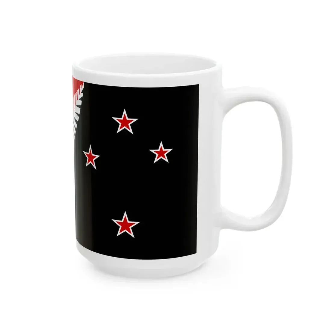 Flag of New Zealand Christophe Lennard (New Zealand) White Coffee Mug - Go Mug Yourself