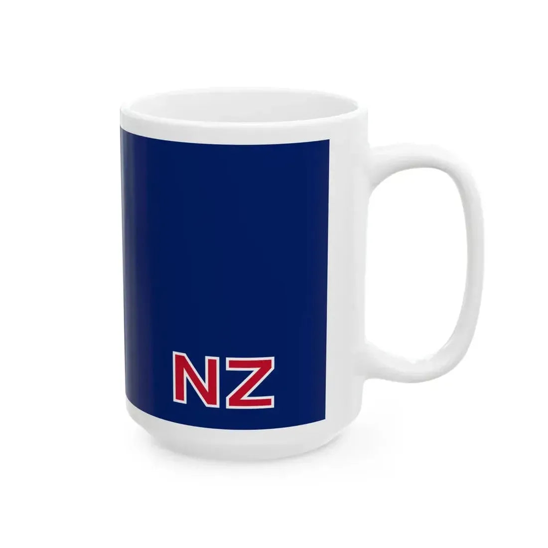 Flag of New Zealand Government Ships 1867 (New Zealand) White Coffee Mug - Go Mug Yourself