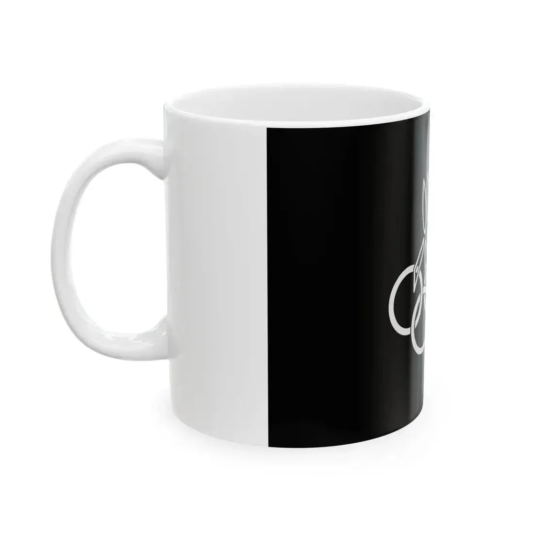 Flag of New Zealand Olympic Committee 1979-1994 (New Zealand) White Coffee Mug - Go Mug Yourself