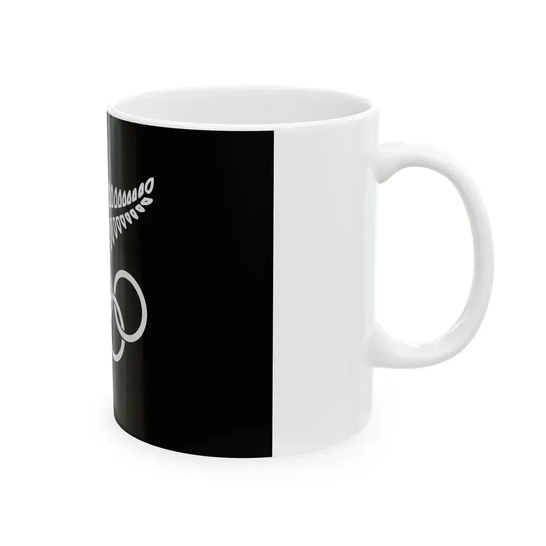 Flag of New Zealand Olympic Committee 1979-1994 (New Zealand) White Coffee Mug - Go Mug Yourself