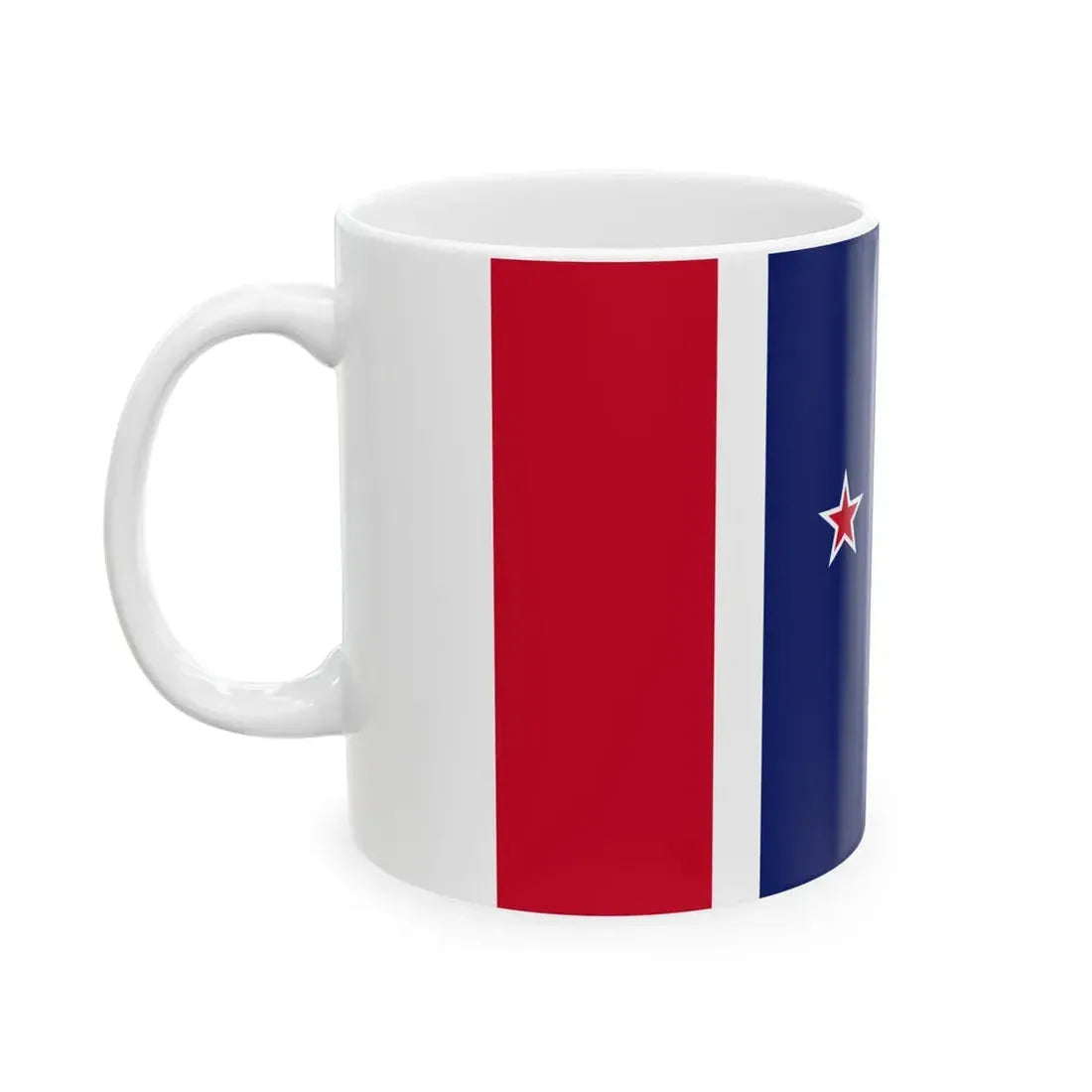 Flag of New Zealand Titman (New Zealand) White Coffee Mug - Go Mug Yourself