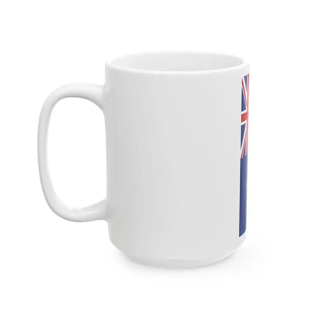 Flag of New Zealand vertical (New Zealand) White Coffee Mug - Go Mug Yourself