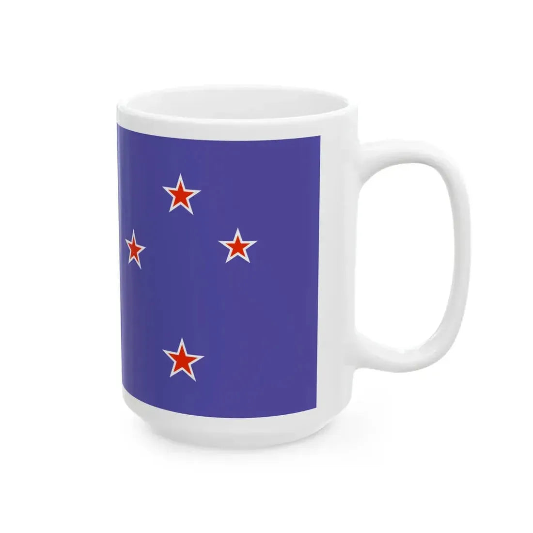 Flag of New Zealand WFB 2000 (New Zealand) White Coffee Mug - Go Mug Yourself