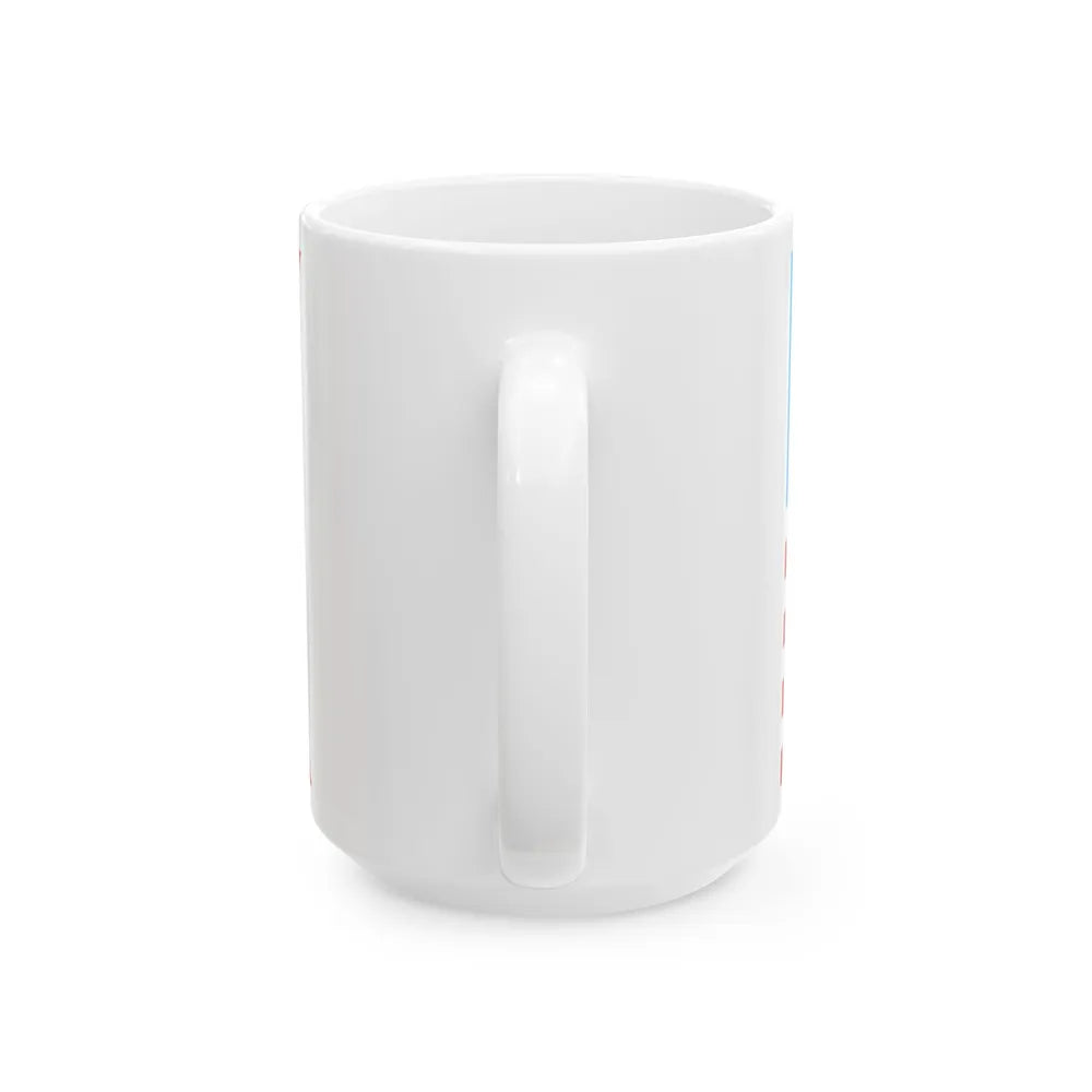 Flag of Newbury Township Ohio (United States) White Coffee Mug - Go Mug Yourself