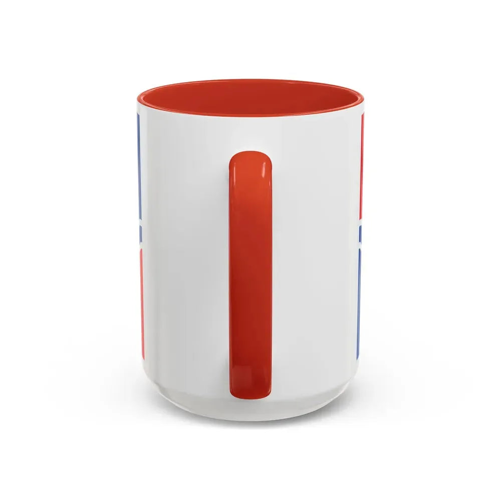 Flag of Newbury UK - Accent Coffee Mug - Go Mug Yourself