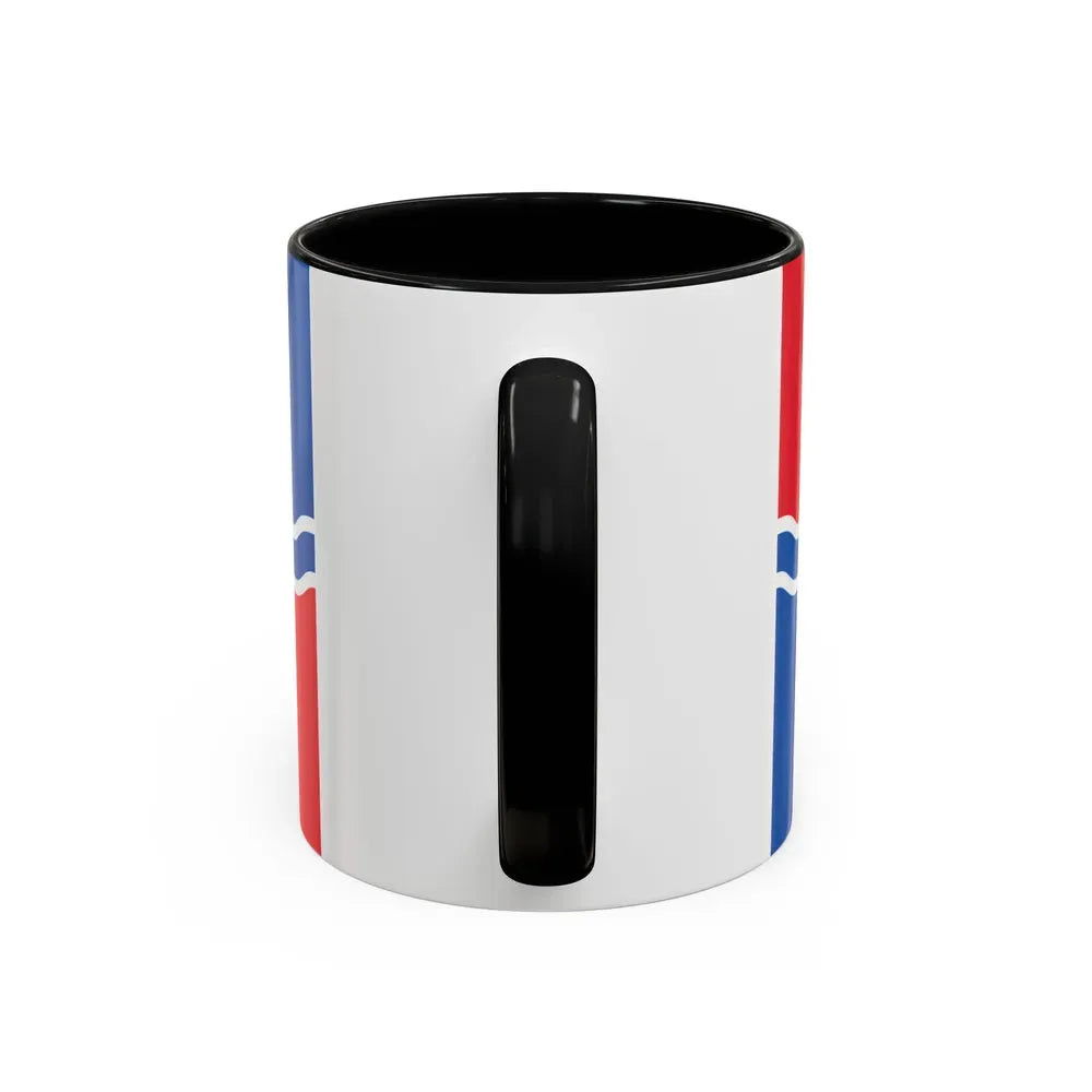 Flag of Newbury UK - Accent Coffee Mug - Go Mug Yourself