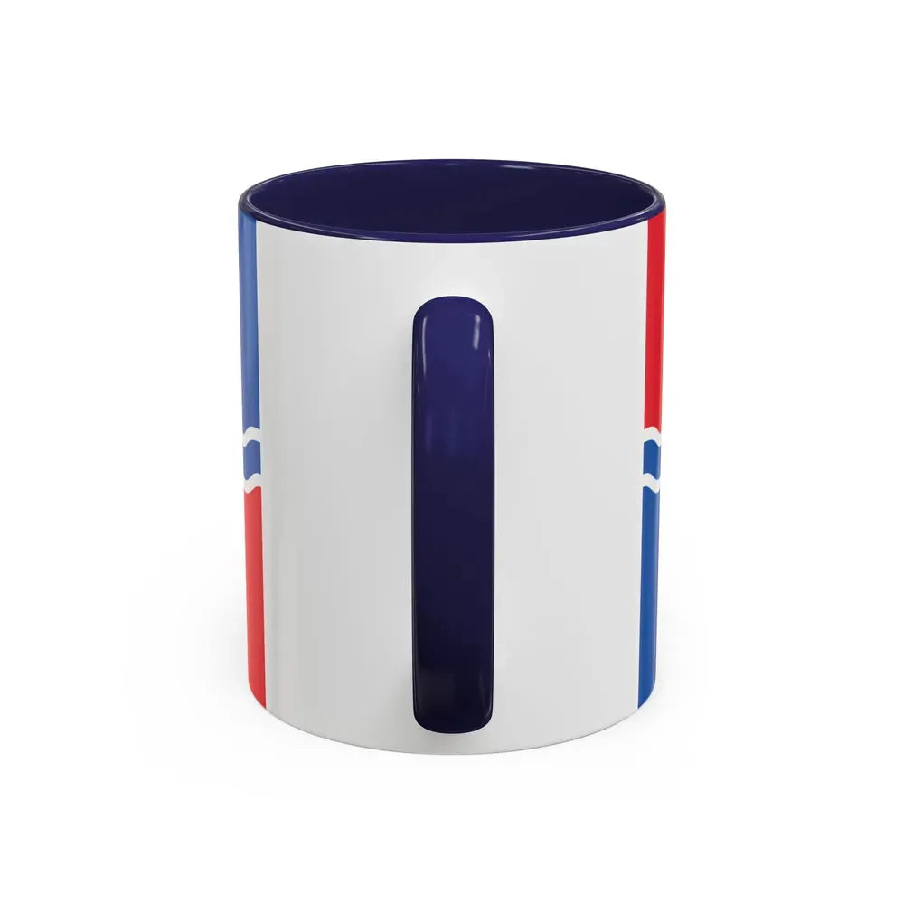 Flag of Newbury UK - Accent Coffee Mug - Go Mug Yourself