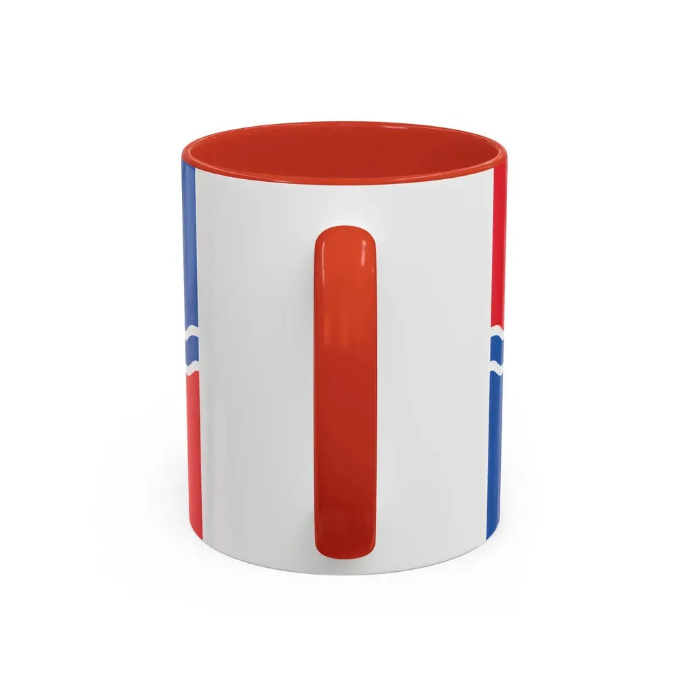 Flag of Newbury UK - Accent Coffee Mug - Go Mug Yourself