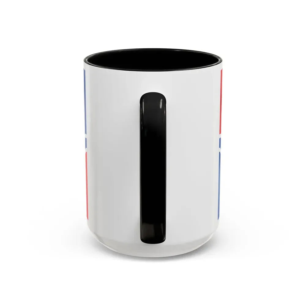 Flag of Newbury UK - Accent Coffee Mug - Go Mug Yourself