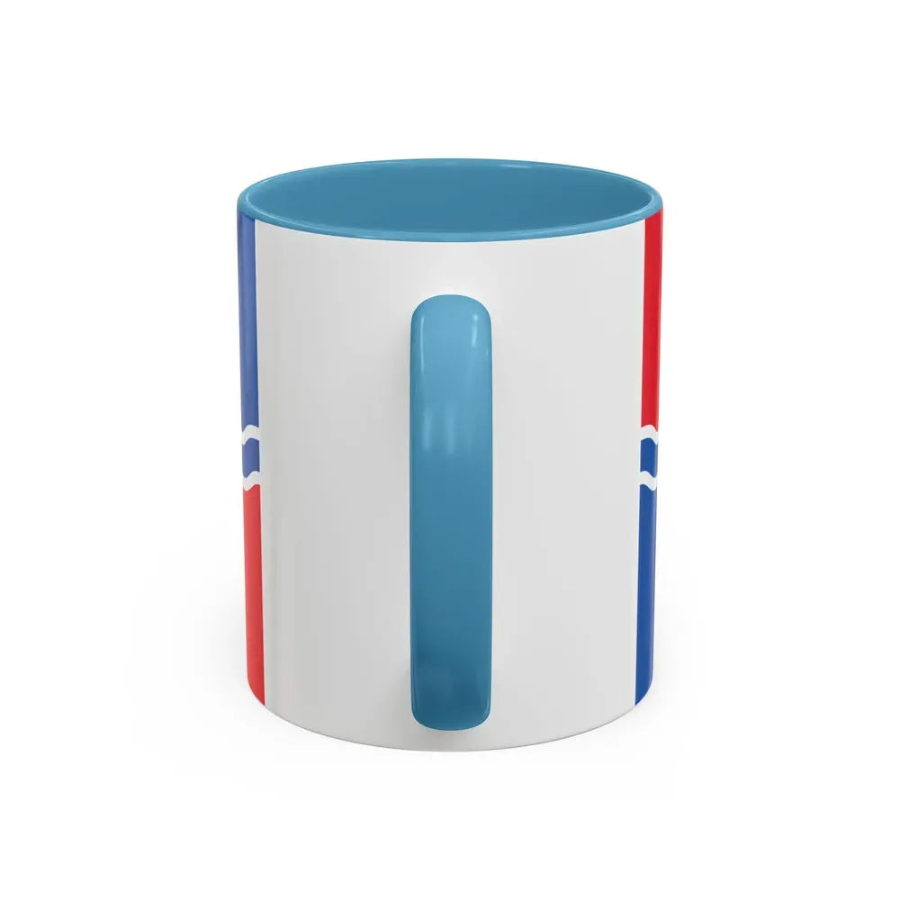 Flag of Newbury UK - Accent Coffee Mug - Go Mug Yourself