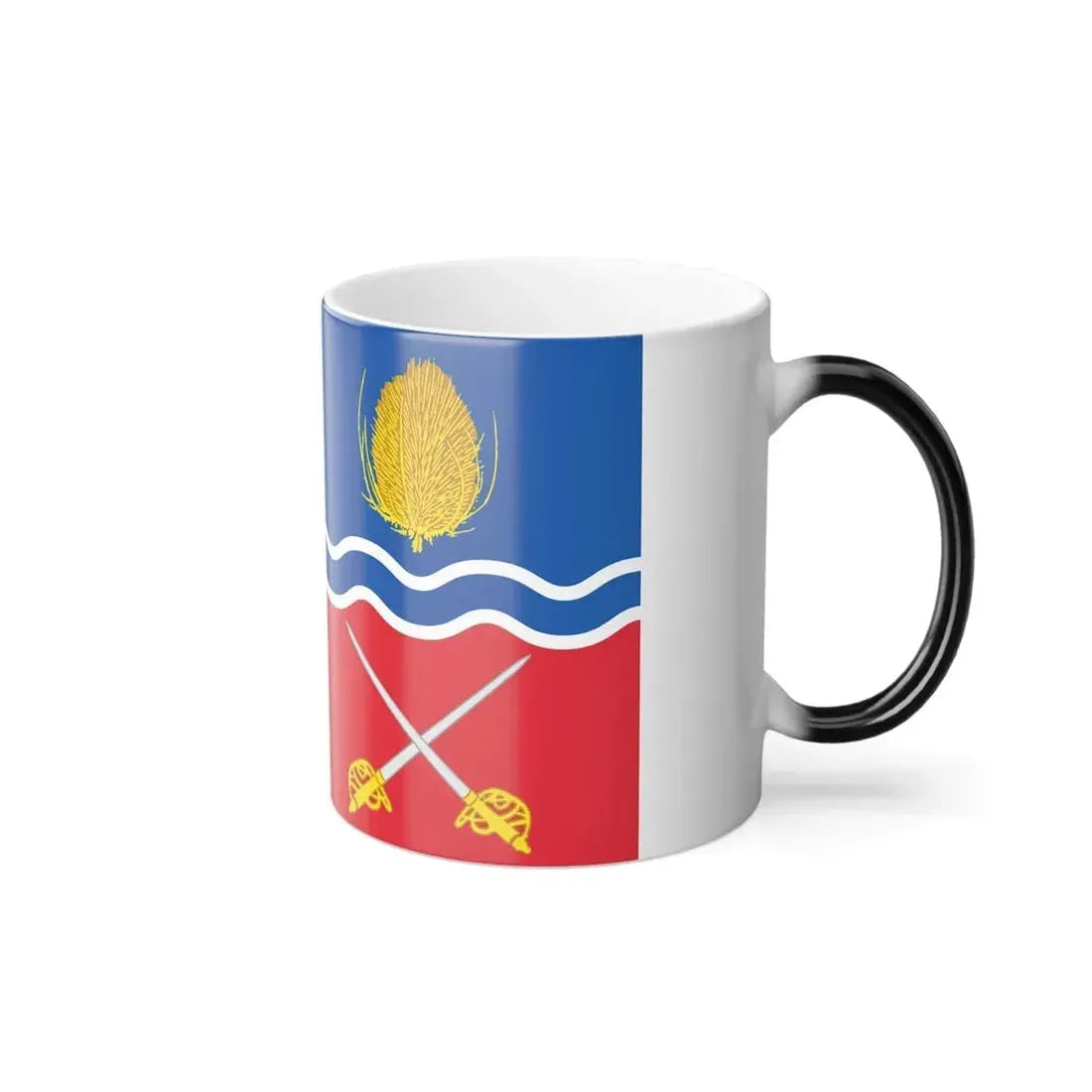 Flag of Newbury UK - Color Changing Coffee Mug - Go Mug Yourself