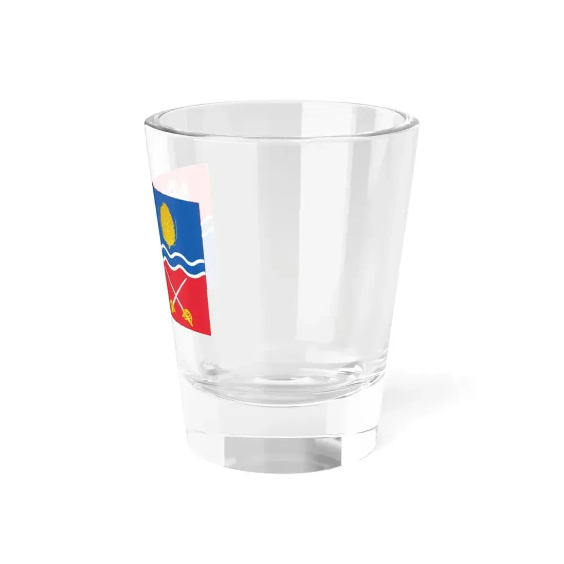 Flag of Newbury UK - Shot Glass 1.5oz - Go Mug Yourself