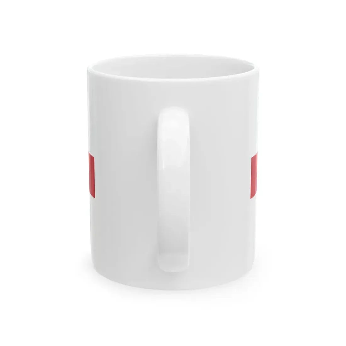 Flag of Newfoundland 1862-1870 (Canada) White Coffee Mug - Go Mug Yourself