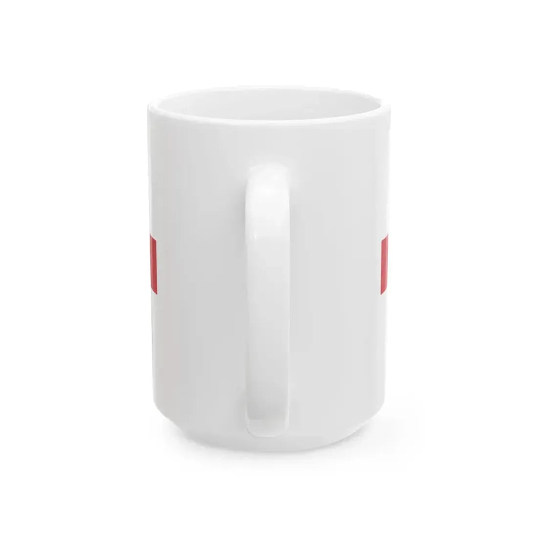 Flag of Newfoundland 1862-1870 (Canada) White Coffee Mug - Go Mug Yourself