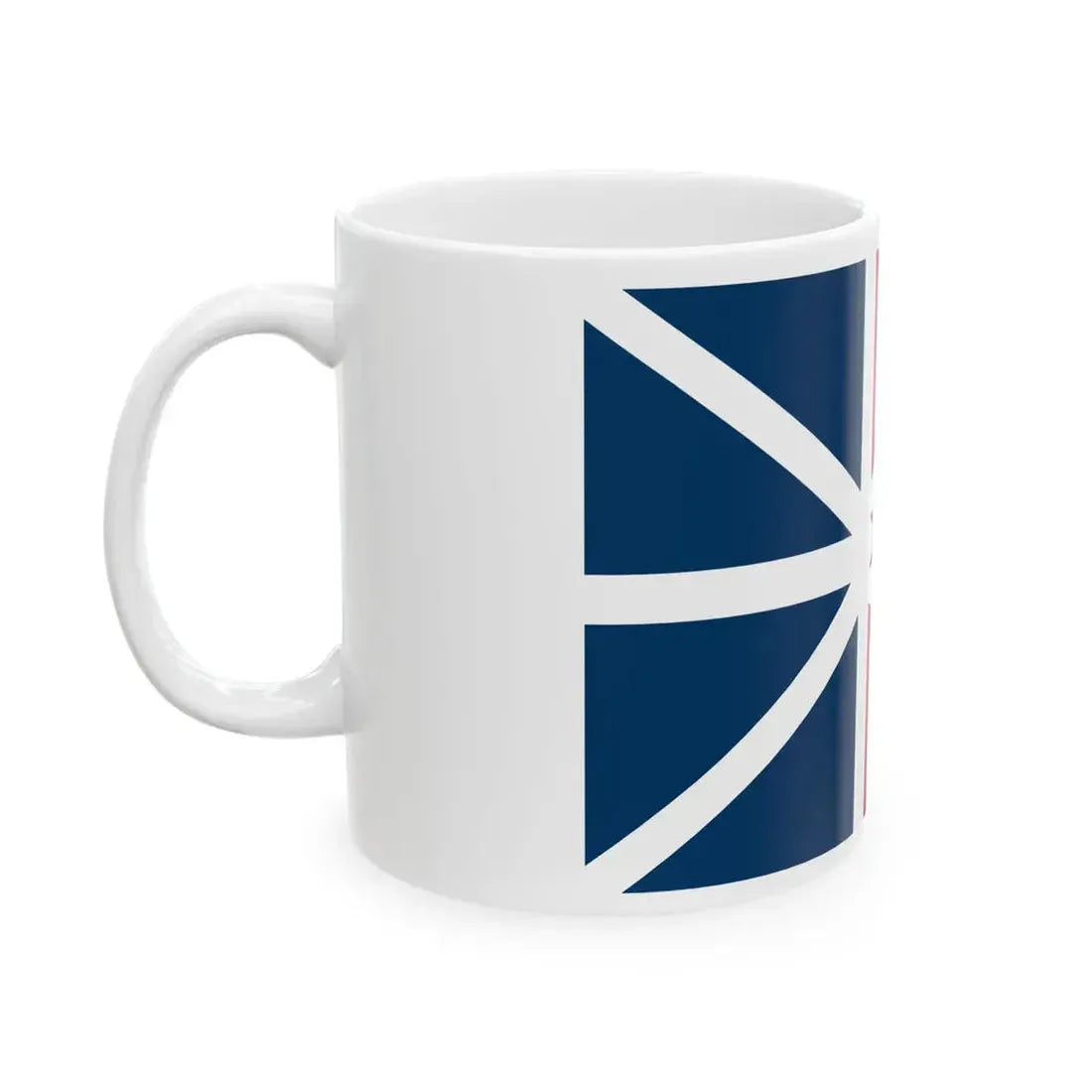 Flag of Newfoundland and Labrador 3-2 (Canada) White Coffee Mug - Go Mug Yourself