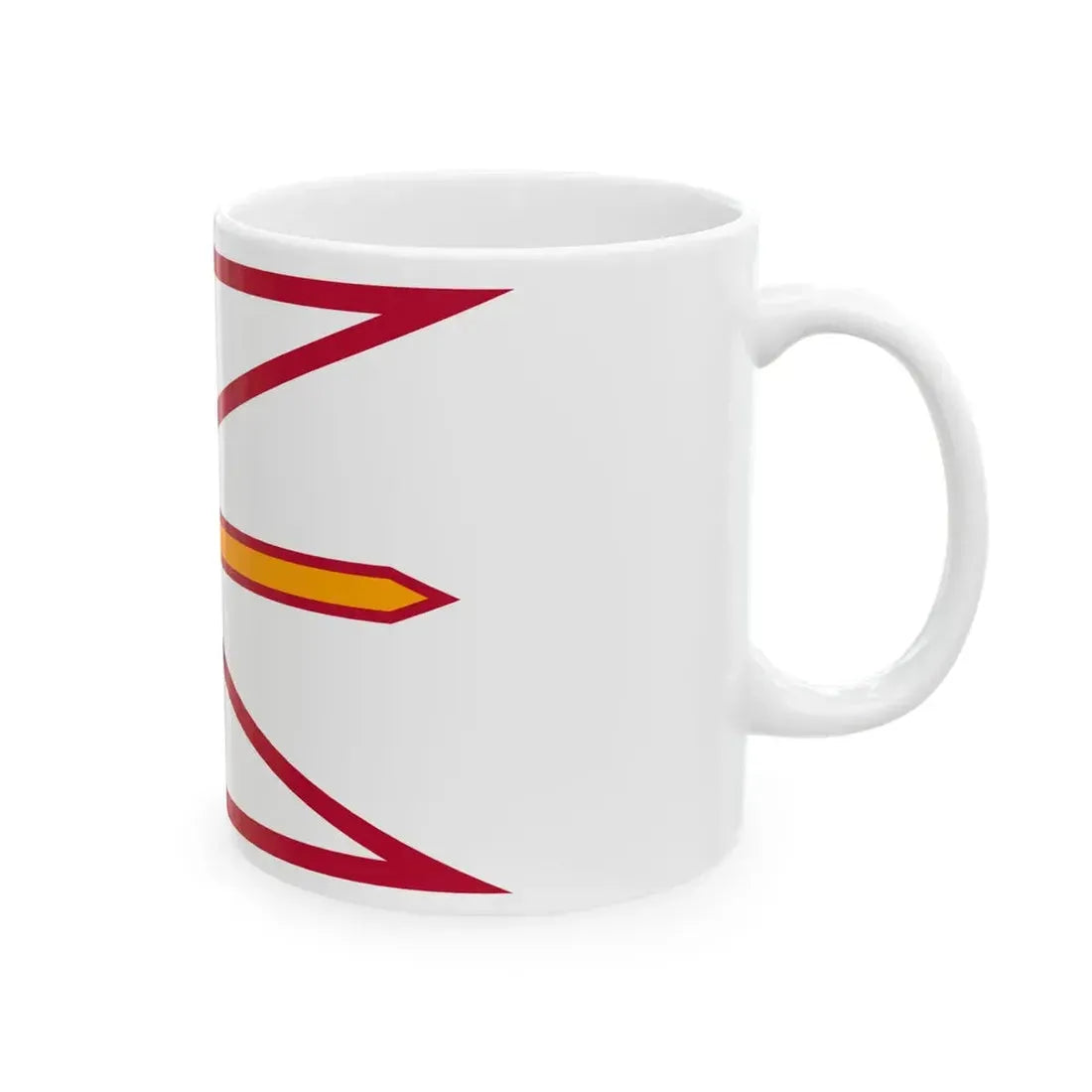 Flag of Newfoundland and Labrador 3-2 (Canada) White Coffee Mug - Go Mug Yourself
