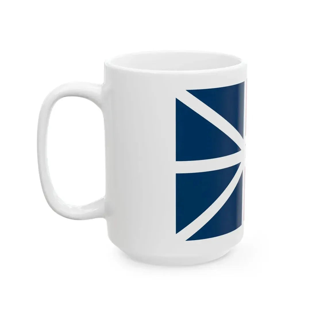 Flag of Newfoundland and Labrador 3-2 (Canada) White Coffee Mug - Go Mug Yourself