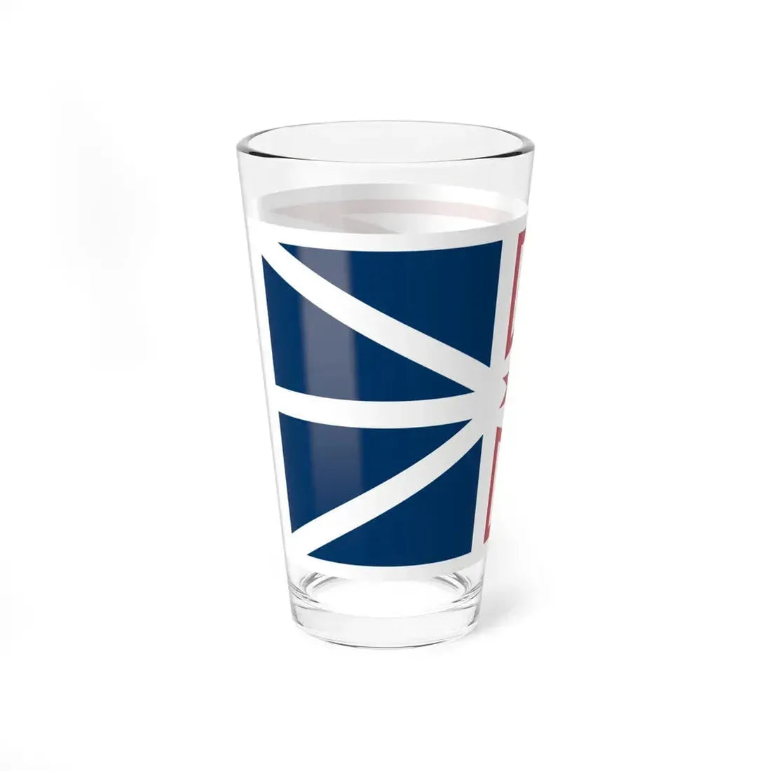 Flag of Newfoundland and Labrador Canada - Pint Glass 16oz - Go Mug Yourself